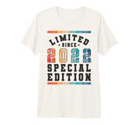 Édition spéciale limitée Anniversaire de l'enfant né en 2022 T-Shirt Haut de Gamme