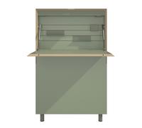 Édition spéciale secrétaire murale Linoleum Flatmate WxHxD 71.7x114x12.2cm/worktop 42x71cm