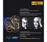 Édition Staatskapelle Dresden Vol.13 : Karl Böhm / Pfitzner & Strauss