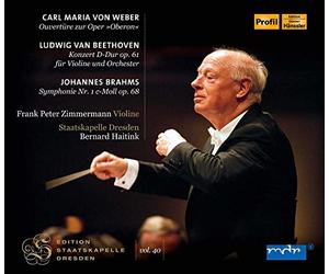 Édition Staatskapelle Dresden Vol.40 : Frank Peter Zimmermann & Bernard Haitink