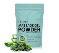 Édition Sumire Poudre de Gel de Massage Nuru Japonais 50g | Algues Nori & Aloe Vera | Sachet Refermable | Fabriqué au Japon | Vegan | Sans Parfum | Donne Jusqu'à 5 Litres