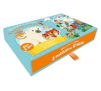 Editions AUZOU - P'tit Jeu de Puzzle - Les Animaux Du Monde