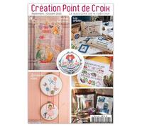 Éditions César - Point de Croix n°96 - Kit de broderie - Broderie - Taille unique - Enfant - Nature, Floral, Mode - Alsace - False