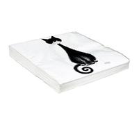 Éditions Clouet 16006 - Serviettes en Papier (Lot de 20) "Chats de Dubout - Spirale