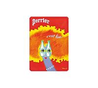 Éditions Clouet 29080 - Petite Plaque métal 15x21 cm Perrier - Rousse