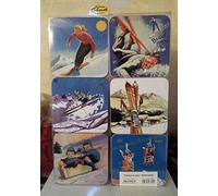 Éditions Clouet 34035 - Dessous de Verre (6 visuels Assortis) Divers - Montagne