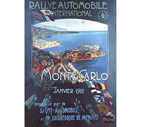 EDITIONS CLOUET Affiche rectangulaire Monaco 1912 G