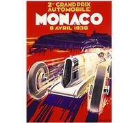 EDITIONS CLOUET Affiche rectangulaire Monaco 1930 G