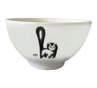 Bol à petit déj Blanc Chat Mignon Les Chats de Dubout 14 cm
