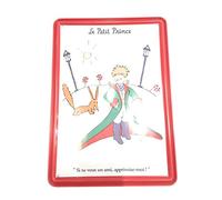 Editions Clouet, carte métal murale le petit prince reverberes
