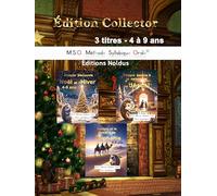 Editions Collector 3 en 1 : Balépic Découvre Noël et l'Hiver + Balépic assiste À la naissance de Jesus ! + Balépic et le Mystère de l'Épiphanie Adapté DYS 4-9ans - couverture rigide - apprendre à lire