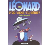Éditions du Lombard léonard tome 25 - d'où viens-tu, génie ?
