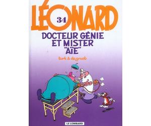 Éditions du Lombard léonard tome 34 - docteur génie et mister aie