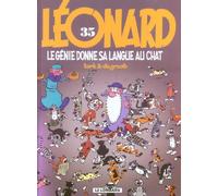 Éditions du Lombard léonard tome 35 - le génie donne sa langue au chat