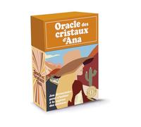 Editions Dusserre - L’Oracle des Cristaux d’Ana - Jeu de Cartes divinatoire - Lithothérapie - Initiation aux Cristaux - Version française - Cartomancie