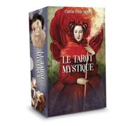 Editions Dusserre Tarot Mystique - Cartomancie | Coffret de 83 cartes aux tranches argentées - Boite cloche - Contient un livret explicatif - Edition Française