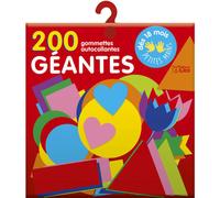 200 Gommettes Autocollantes Géantes