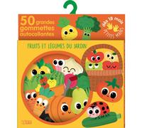 Gommettes pour les petites mains : Fruits et légumes du jardin - Dès 18 mois