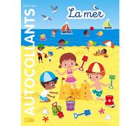 ÉDITIONS LITO-Livre autocollants repositionnables "La mer", Ed LITO