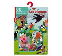 Les Oiseaux Du Jardin - 80 Gommettes Autocollantes