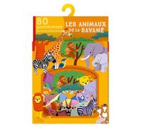 Mes Gommettes Lito- Les animaux de la savane - Dès 3 ans