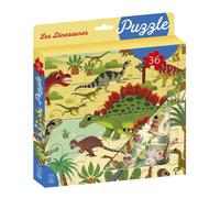 Ma boite à puzzle 36 pièces -Les dinosaures - Dès 5 ans
