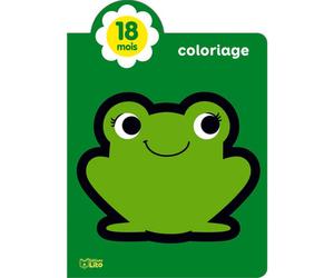 ÉDITIONS LITO-Mes tout premiers coloriages brillants - Petite grenouille édit. Lito