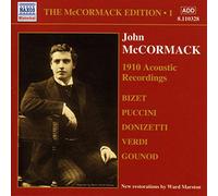 NAXOS – Editions McCormack /Vol.1 – Enregistrements 1910-1911