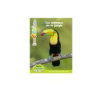ÉDITIONS MILAN-Docs à coller “Les animaux de la jungle” Éditions Milan