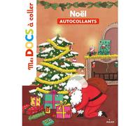ÉDITIONS MILAN-Livre d’autocollants "Noël" aux Éditions Milan collection Mes doc à coller