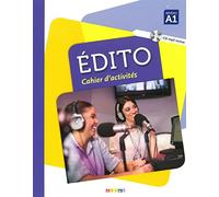 Édito A1 – Cahier d'exercices + CD MP3 – Klett Verlag