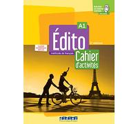 Édito A1 - édition 2022-2024 - Cahier + numérique inclus - Roxane Amoravain - Didier - Livre CD - Méthode de langue CD