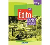 Édito A2 - édition 2022-2024 - Cahier + didierfle.app - Collectif - Didier - broché - Méthode de langue