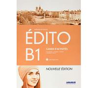 EDITO B1 2018 - Code Santillana - Cahier + CD