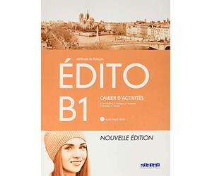 EDITO B1 2018 - Code Santillana - Cahier + CD
