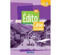 Édito B1 - édition 2022-2024 - Cahier + numérique inclus