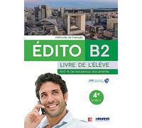Edito B2 - 4ème édition - Livre + didierfle.app SANTILLANA