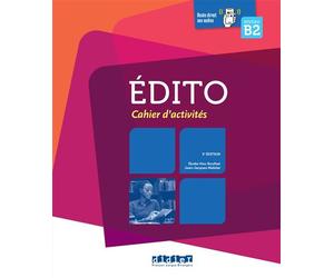 Édito B2 - édition 2015-2018 - Cahier + CD - Jean-Jacques Mabilat - Didier - broché - Méthode de langue
