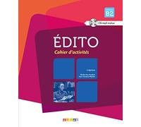 Edito B2 - édition 2015-2018 - Cahier + CD mp3