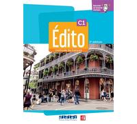 Cécile Pinson – Édito C1 – Méthode de langue – 2022-2024, Livre + cahier + didierfle.app, broché