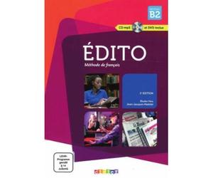 Édito : Livre de l'élève + CD Audio + DVD B2 - Collectif - Klett Libri - Poche - Livre