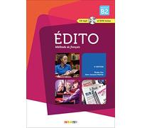 Edito - niveau B2 - 3e edition ; 2015 - livre + cd + dvd (French Edition) by Jean-Jacques Mabilat (2015-02-28)