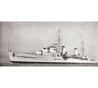 Editorial HMS Penelope. Un croiseur léger de rethusa de la Royal Navy. Elle a été torpillée et coulée par un U-boat allemand U-410 près de Naples avec une grande perte de vie le 18 février