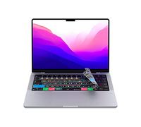 Editors Keys Coque conçue pour Davinci Resolve - Housse de clavier MacBook Pro 2021 + puce M1-M3 14" et 16" - Editors Keys authentique - Ne convient pas aux autres modèles