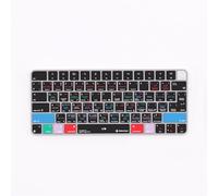Editors Keys Logic Pro Housse de clavier pour clavier Apple Magic Keyboard - Skin de protection en silicone avec raccourcis Logic Pro - Compatible avec les modèles TouchID et non TouchID non