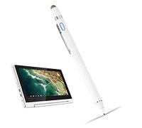 EDIVIA Stylo actif pour Lenovo C330 Convertible 2 en 1 Chromebook (11,6") Stylet numérique avec pointe ultra fine de 1,5 mm pour Lenovo C330 Convertible 2 en 1 Chromebook (11,6") Blanc
