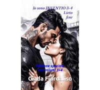 Edizione speciale che comprende i volumi 3e4 di ISI-Io sono INVENTIO con diverse immagini in bianco e nero sullo sfondo di ogni pagina-VERSIONE CON LIETO FINE: Edizione speciale con volumi 3+4
