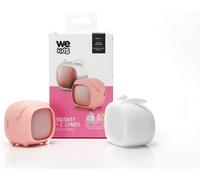 EDKAL-Kids Enceinte Sans Fil Portable Bluetooth Fille Double Coque Interchangeable Lapin/Cochon Batterie 3H,Rechargeable Micro Usb,Anti-Choc,Lecteur Carte Micro Sd-Rose