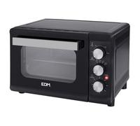 EDM 07578 Grille-pain four 23 L 1380 W Noir et Gris