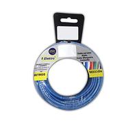 EDM 28600 Bobine de câble flexible sans halogène Bleu 6 mm 25 m